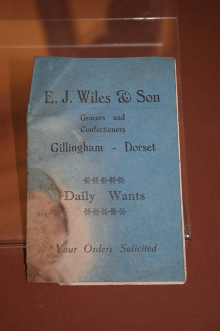 Booklet of daily wants