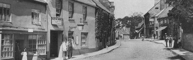 A street in Beaminster